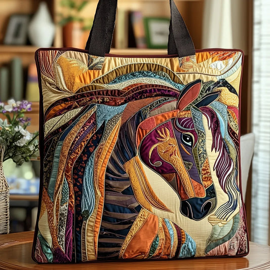 Artisan Tote Bag - Mosaic Horse