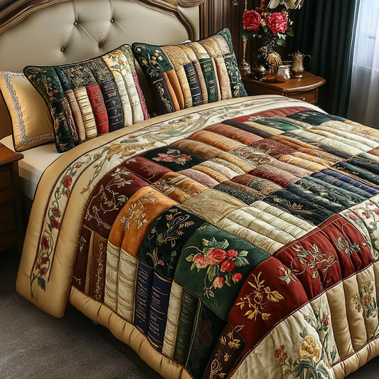 3-Piece Quilt Set - Reader's Refuge