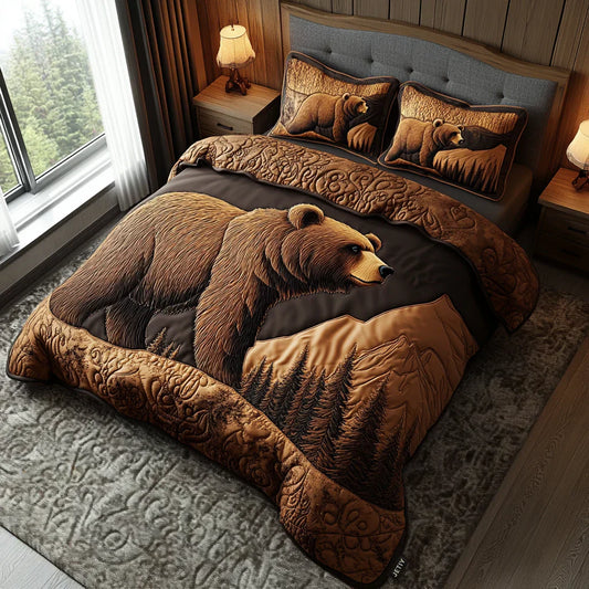 3-Piece Quilt Set - Wild Paths