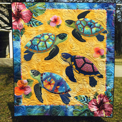 Grietje - Textile Wall Art - Aqua Adventure