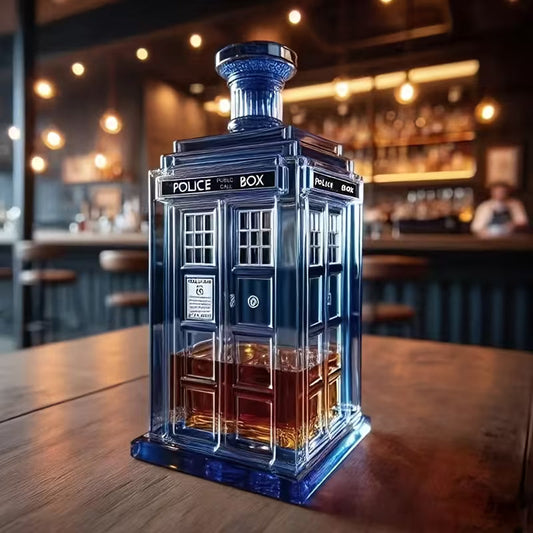 Whiskey Decanter - Police Station