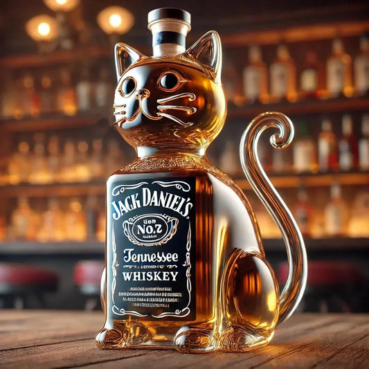 Whiskey Decanter - Cat