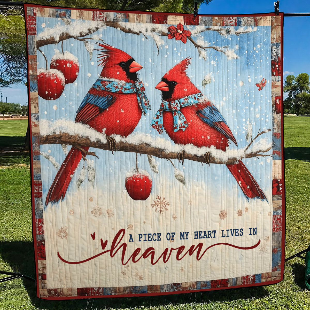 Aaltje - Textile Wall Art - A Piece of My Heart Lives in Paradise