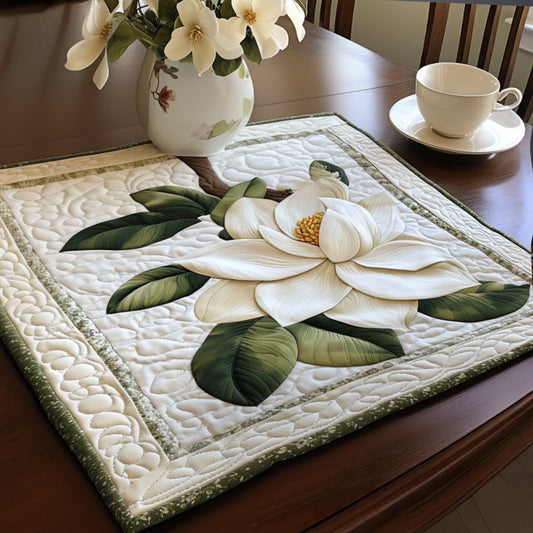 Adair - Quilted Placemat - Rustic Magnolia