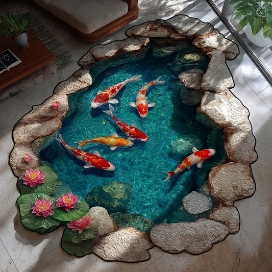 Alisha - Shaped Area Rug - Calm Pool