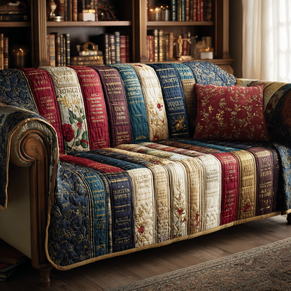 Anneliese - Quilted Sofa Cover Decorative Pattern