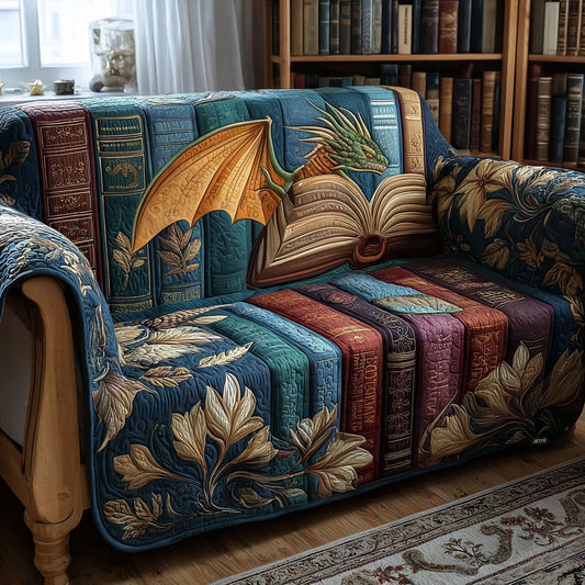 Araminta - Padded Sofa Cover Dragon Legendary