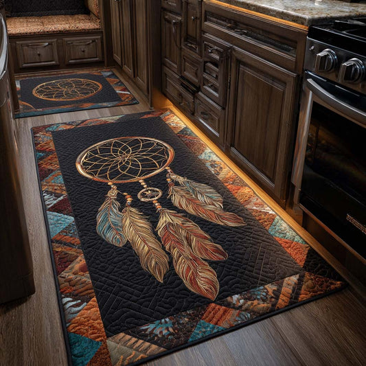Ariana - 2-Piece Kitchen Mat Set - Dark Dreamcatcher