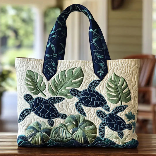 Handmade Bag - Graceful Sea Turtle