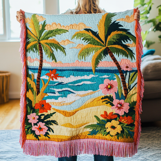 Berkley - Quilted Blanket Ocean Horizon