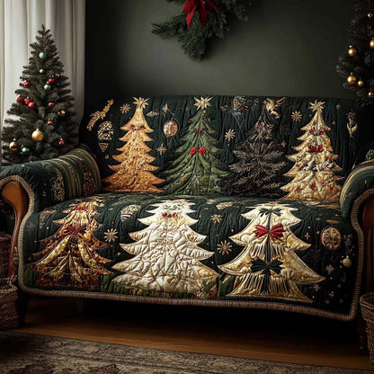 Beryl - Quilted Sofa Cover Heart Joyful