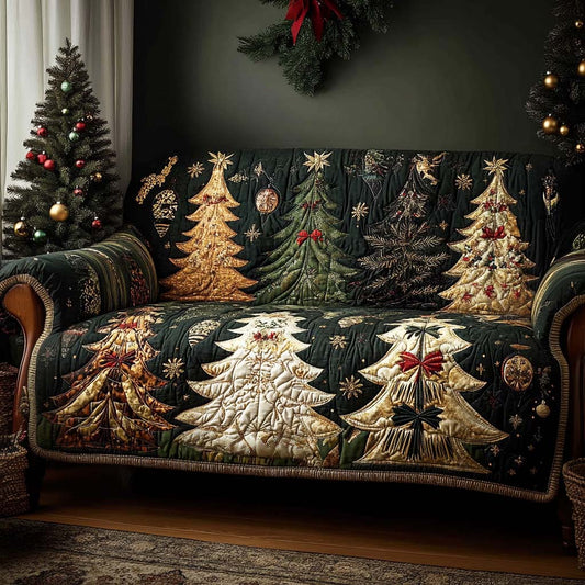 Beryl - Quilted Sofa Cover Heart Joyful