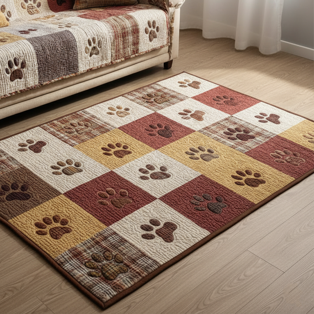 Bristol - Decorative Area Rug - Cute Paws