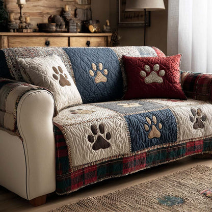 Camelia - Quilted Sofa Cover with Legs from the Best Friend