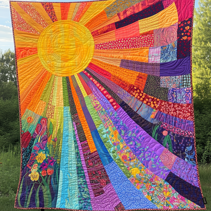 Silke - Quilted Blanket - Radiant Sun