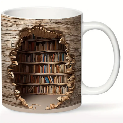 Color-Changing Bookshelf Mug