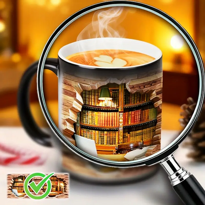 Color-Changing Bookshelf Mug II