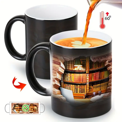Color-Changing Bookshelf Mug II