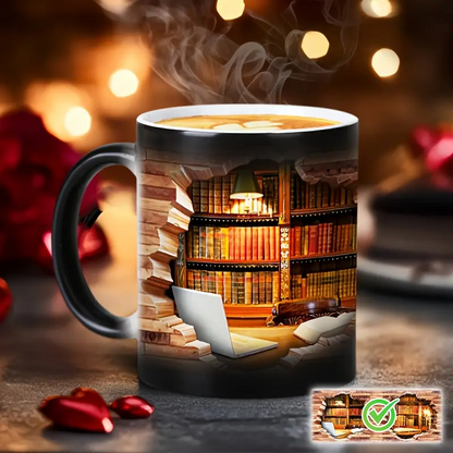 Color-Changing Bookshelf Mug II