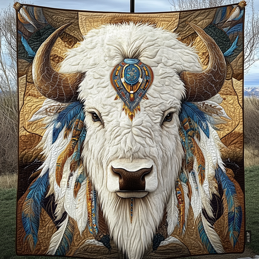 Corinne - Quilted Blanket - Tribal