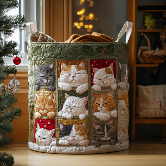 Quilted Laundry Basket - Cozy Cocoon II