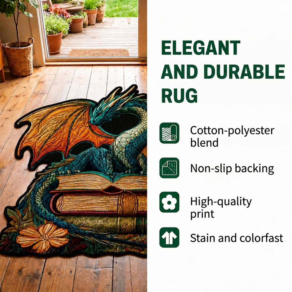 Alessia - Shaped Area Rug - Ocean Waves