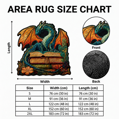 Alessia - Shaped Area Rug - Ocean Waves