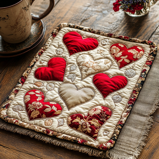 Dayanara - Quilted Placemat - Layers of Love
