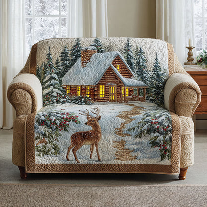 Wieke - Quilted Sofa Cover Chalet Winters