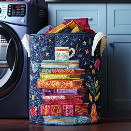 Quilted Laundry Basket - Dreamy Pages