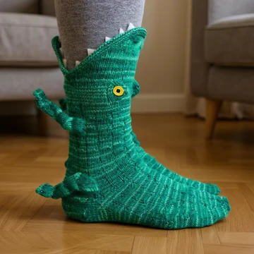 Catherine - Crocodile Socks