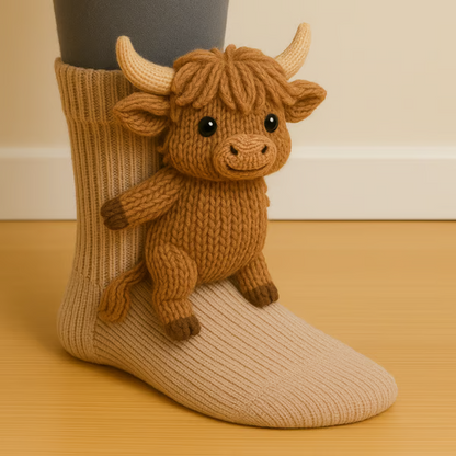Lydie - Animal Pattern Socks
