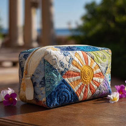 Maartje - Quilted Toiletry Bag - Earth Spirit