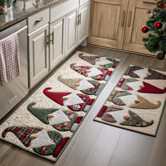 Ella - 2-Piece Kitchen Mat Set - Christmas Eve