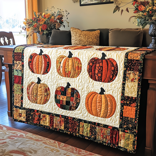 Ember - Quilted Blanket - Spooky Harvest