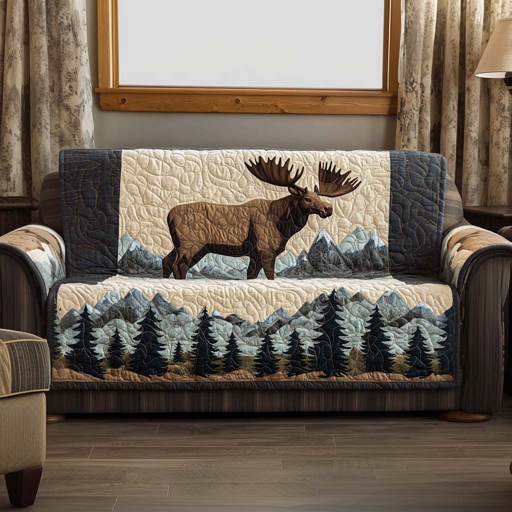 Emmerson - Quilted Sofa Cover Eland and Pad