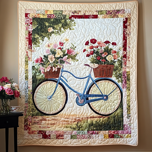 Esme - Textile Wall Art - Blooming Wheels