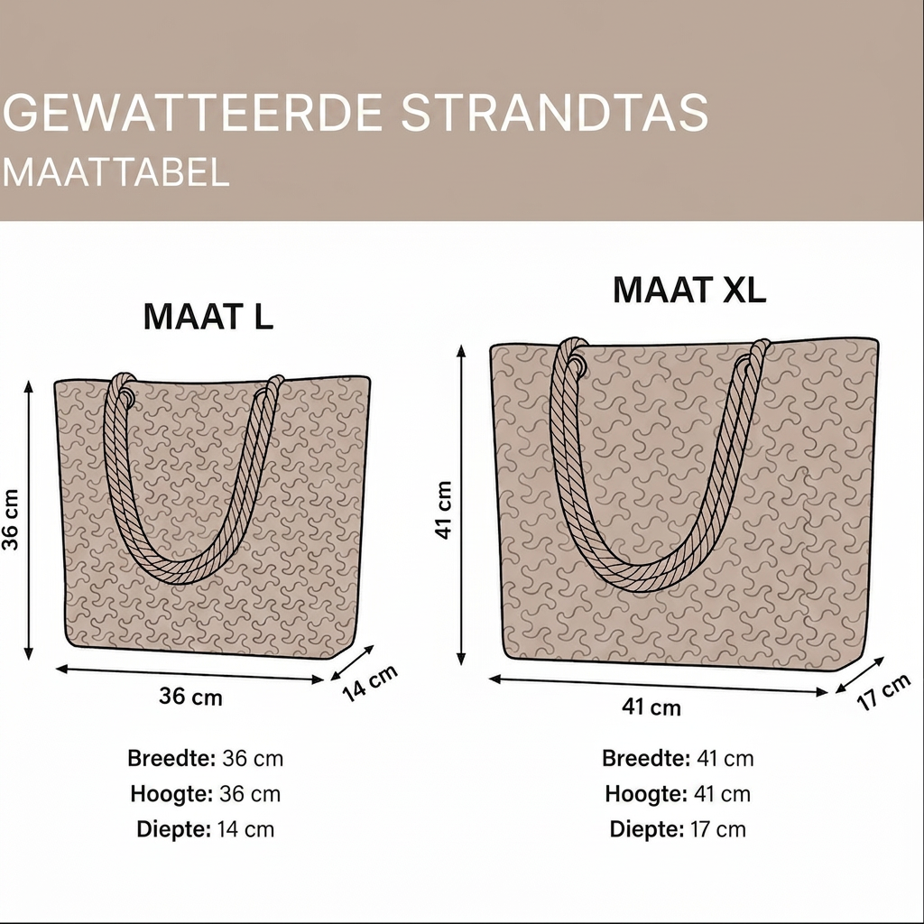 Saskia | Handmade Beach Bag
