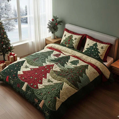 3-Piece Quilt Set - Forest of Joy
