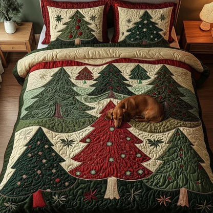 3-Piece Quilt Set - Forest of Joy