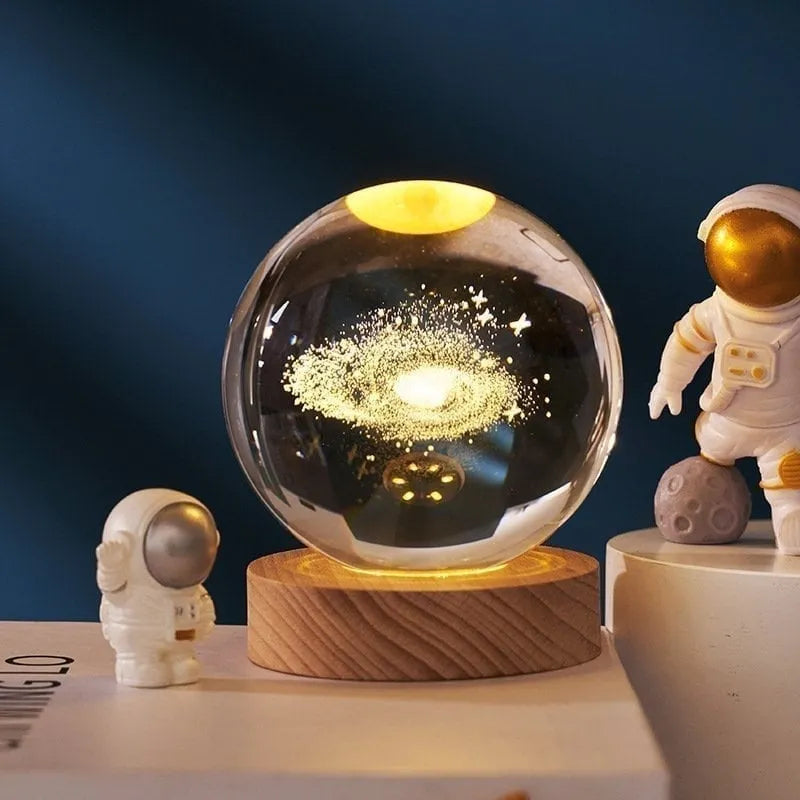 Galaxy Glass Ball Lamp