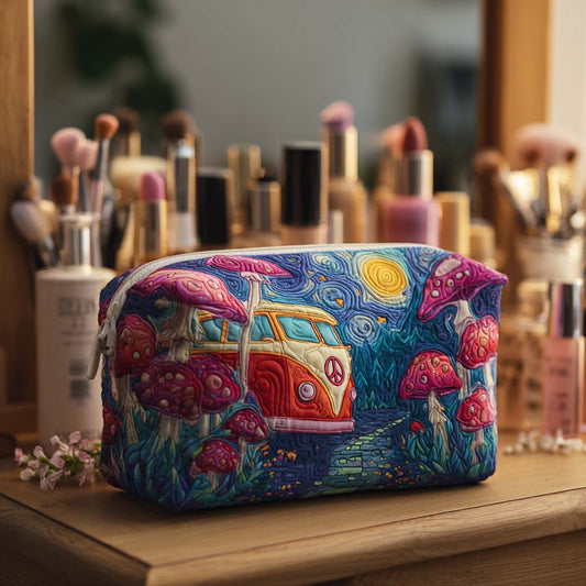 Hilde - Quilted Toiletry Bag - Galactic Travel