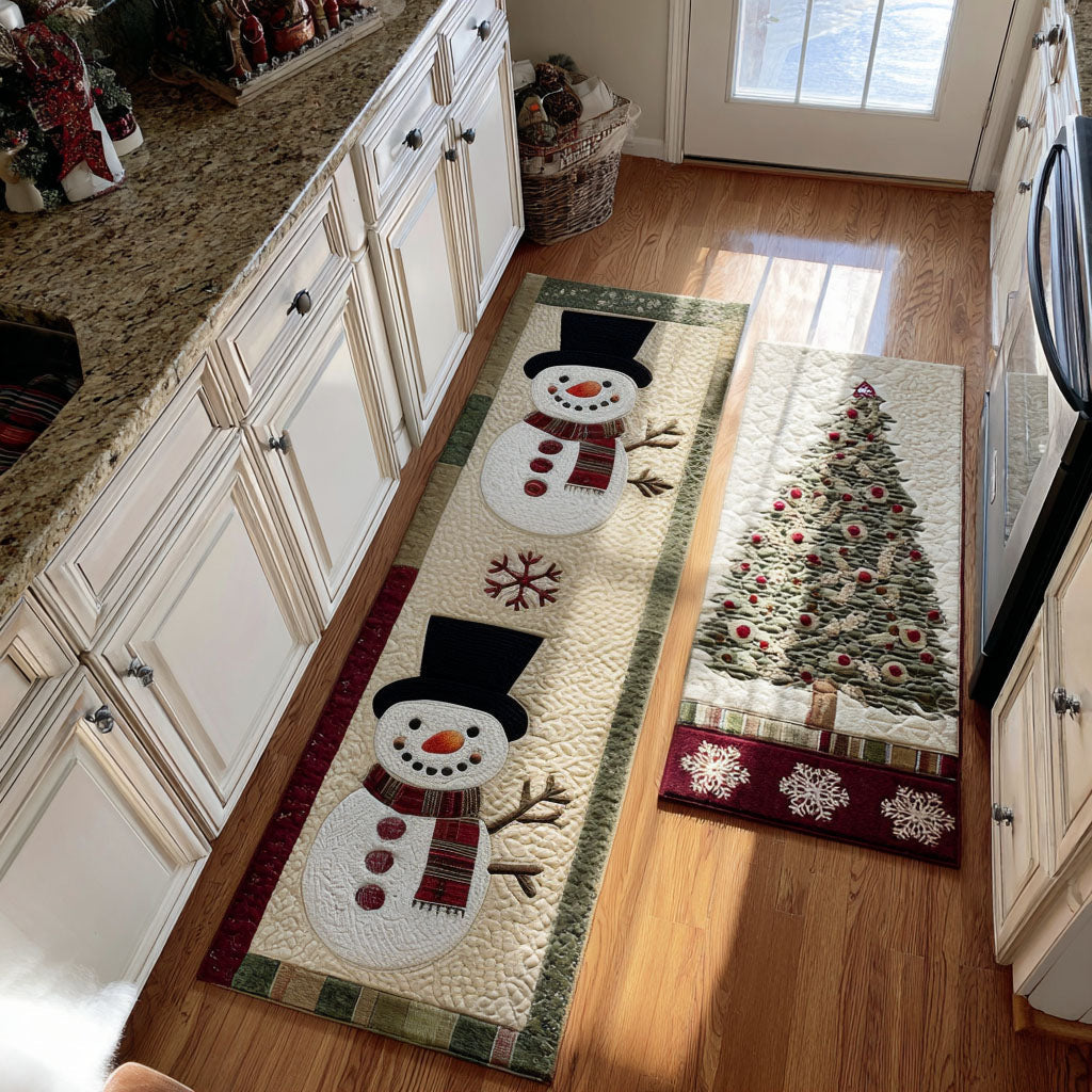 Genesis - 2-Piece Kitchen Mat Set - Winter Chalet