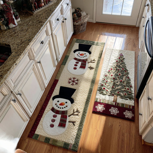 Genesis - 2-Piece Kitchen Mat Set - Winter Chalet