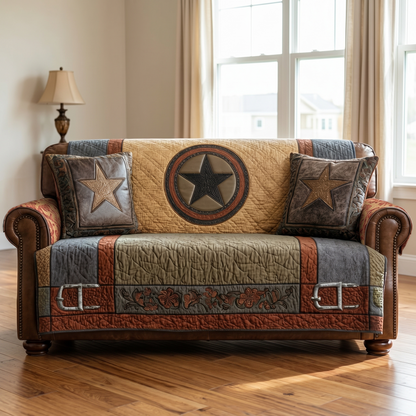 Georgette - Quilted Sofa Cover Texas