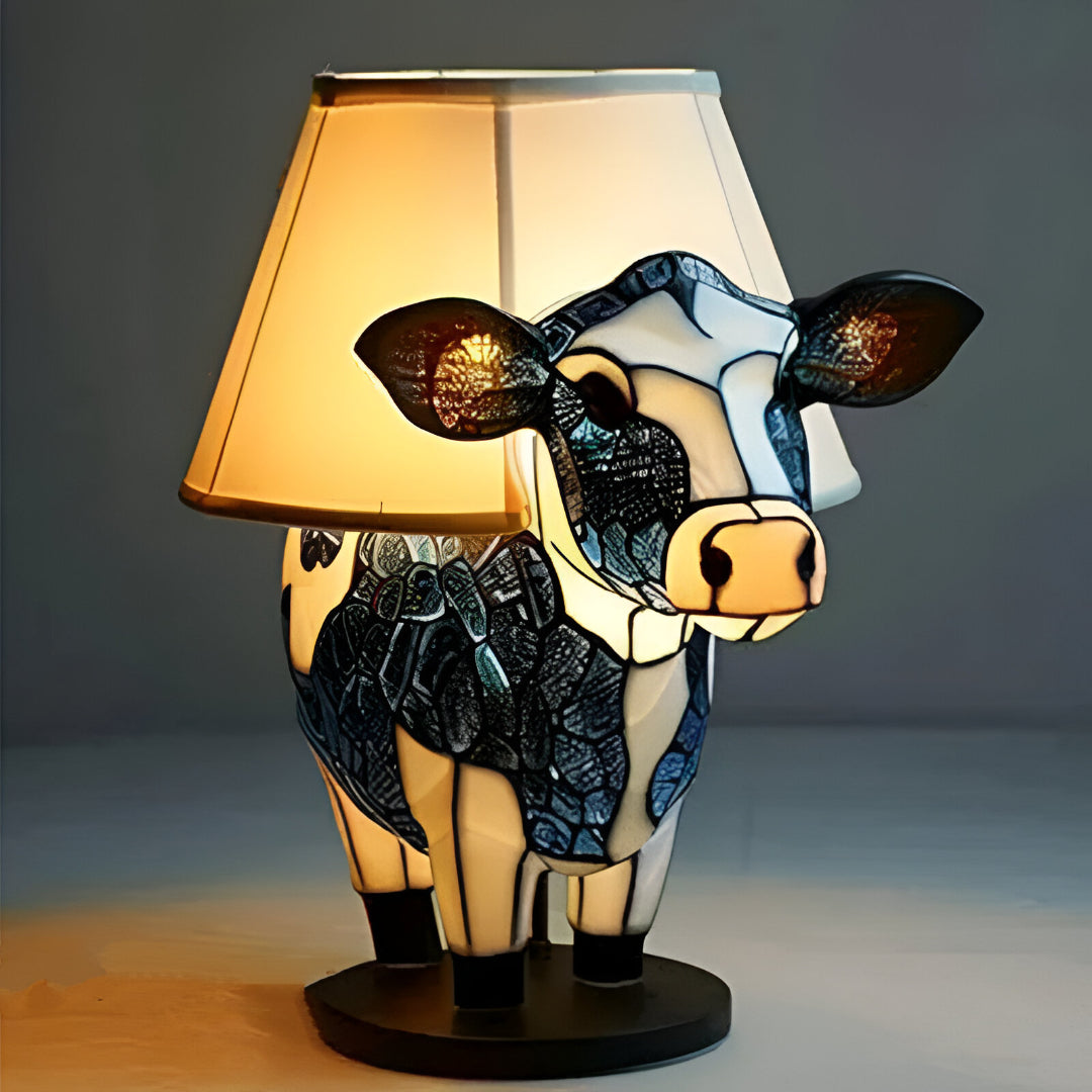 Glowing Holstein Cow