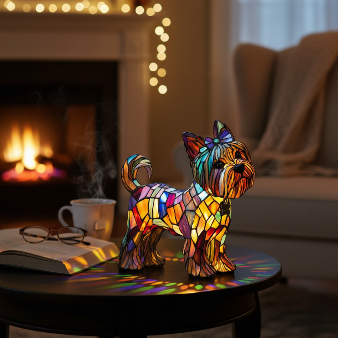 Glowing Yorkshire Terrier