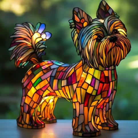 Glowing Yorkshire Terrier