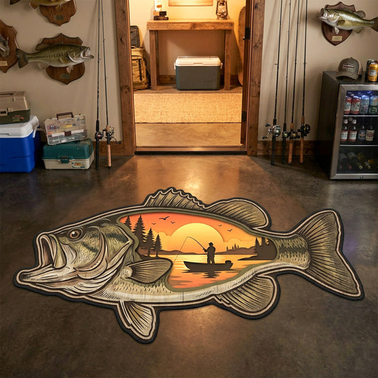 Gracelyn - Shaped Area Rug - Sunset
