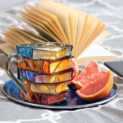 Handmade 3D Book Lover Mug